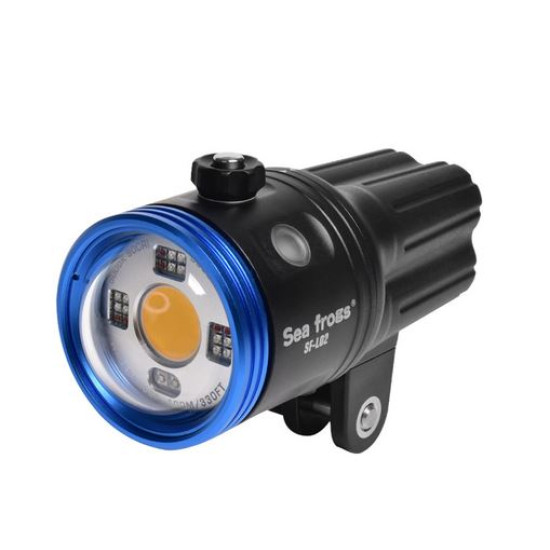 Seafrogs SF-L02 5000lm Diving Torch With Ring Glass